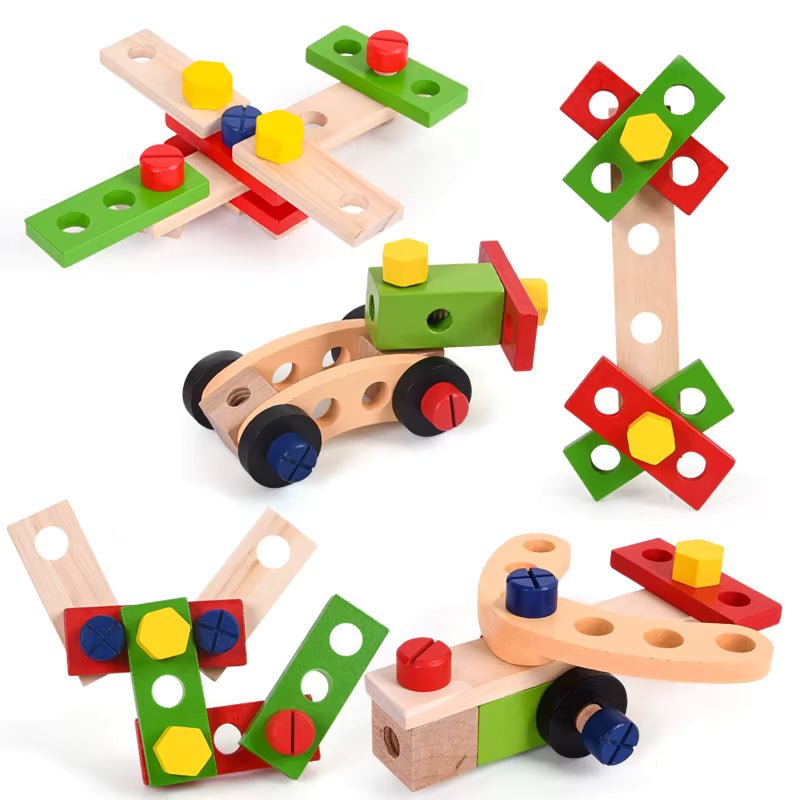 Houten Gereedschapskoffer - Kindergereedschap - KidsKorner