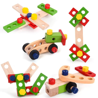 Houten Gereedschapskoffer - Kindergereedschap - KidsKorner