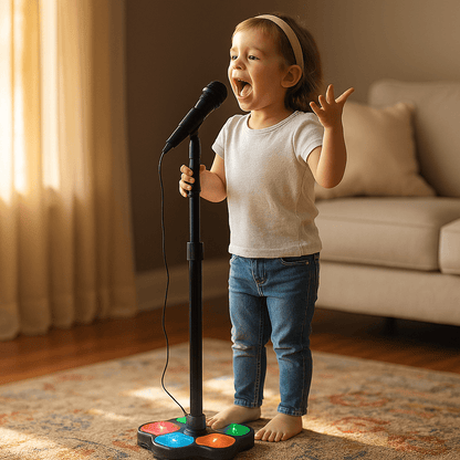 Karaoke Microfoon Met Standaard Voor Kinderen - KidsKorner