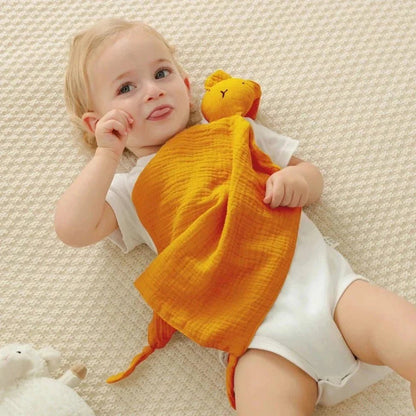 Katoenen Baby Knuffeldoekje Met Oortjes - KidsKorner