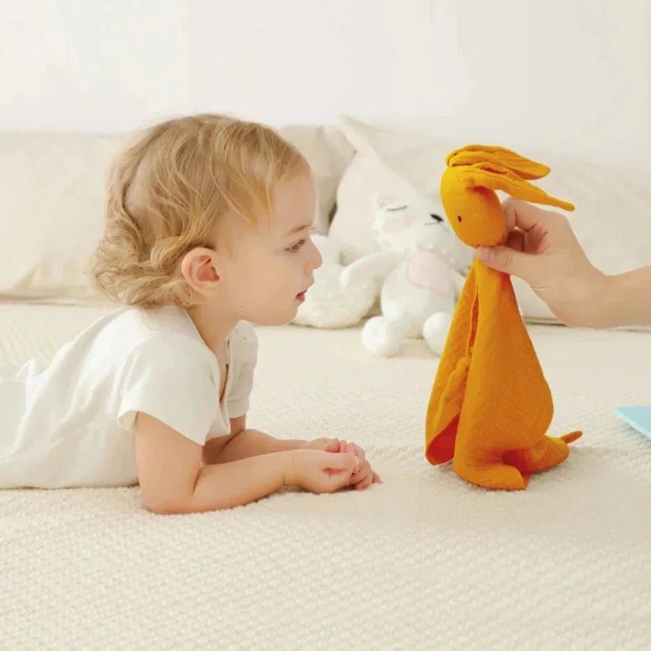 Katoenen Baby Knuffeldoekje Met Oortjes - KidsKorner
