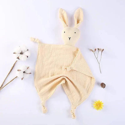 Katoenen Baby Knuffeldoekje Met Oortjes - KidsKorner