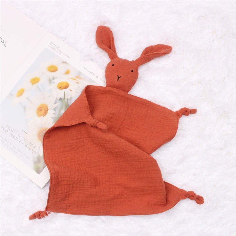 Katoenen Baby Knuffeldoekje Met Oortjes - KidsKorner