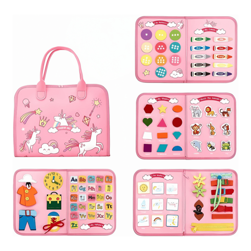 Kiddivo Montessori Activiteitenboek - Busy Book Kind - KidsKorner