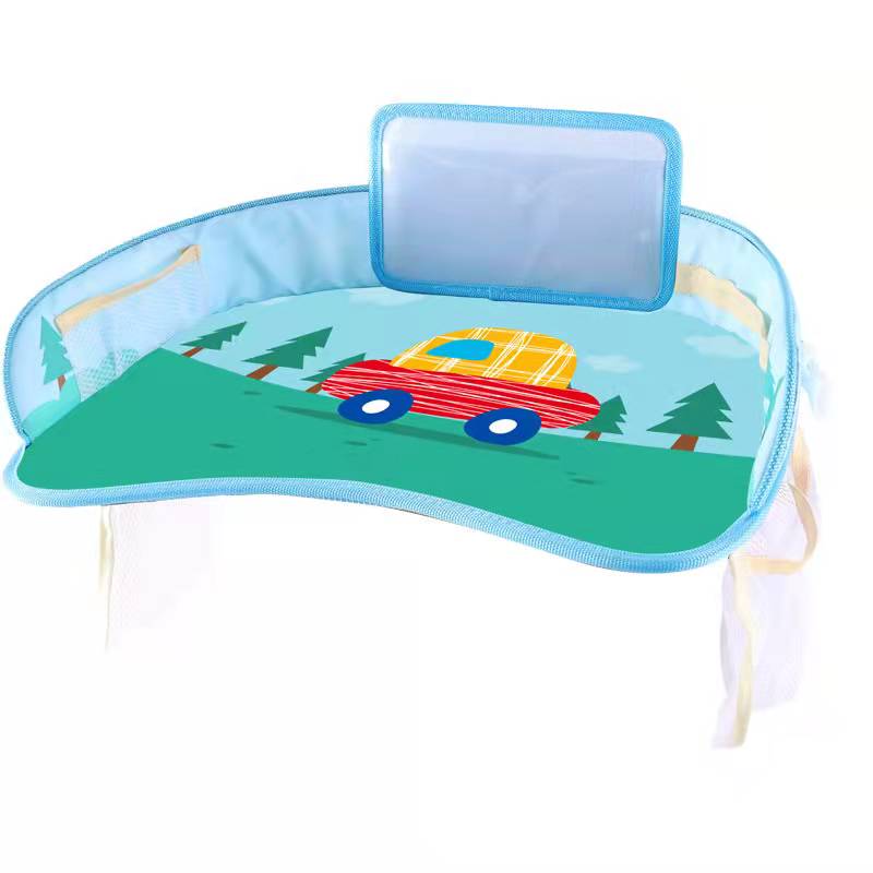 Kinder Autostoel Reistafel Met Opbergvakken - KidsKorner