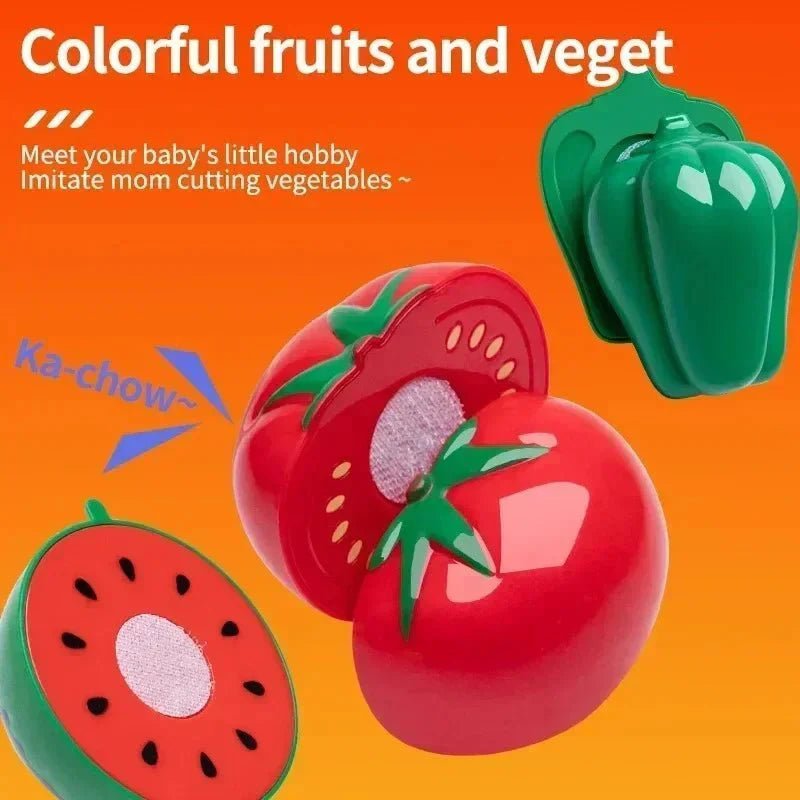 Kinder Keukenset 61 - Delig Met Speelvoedsel - KidsKorner