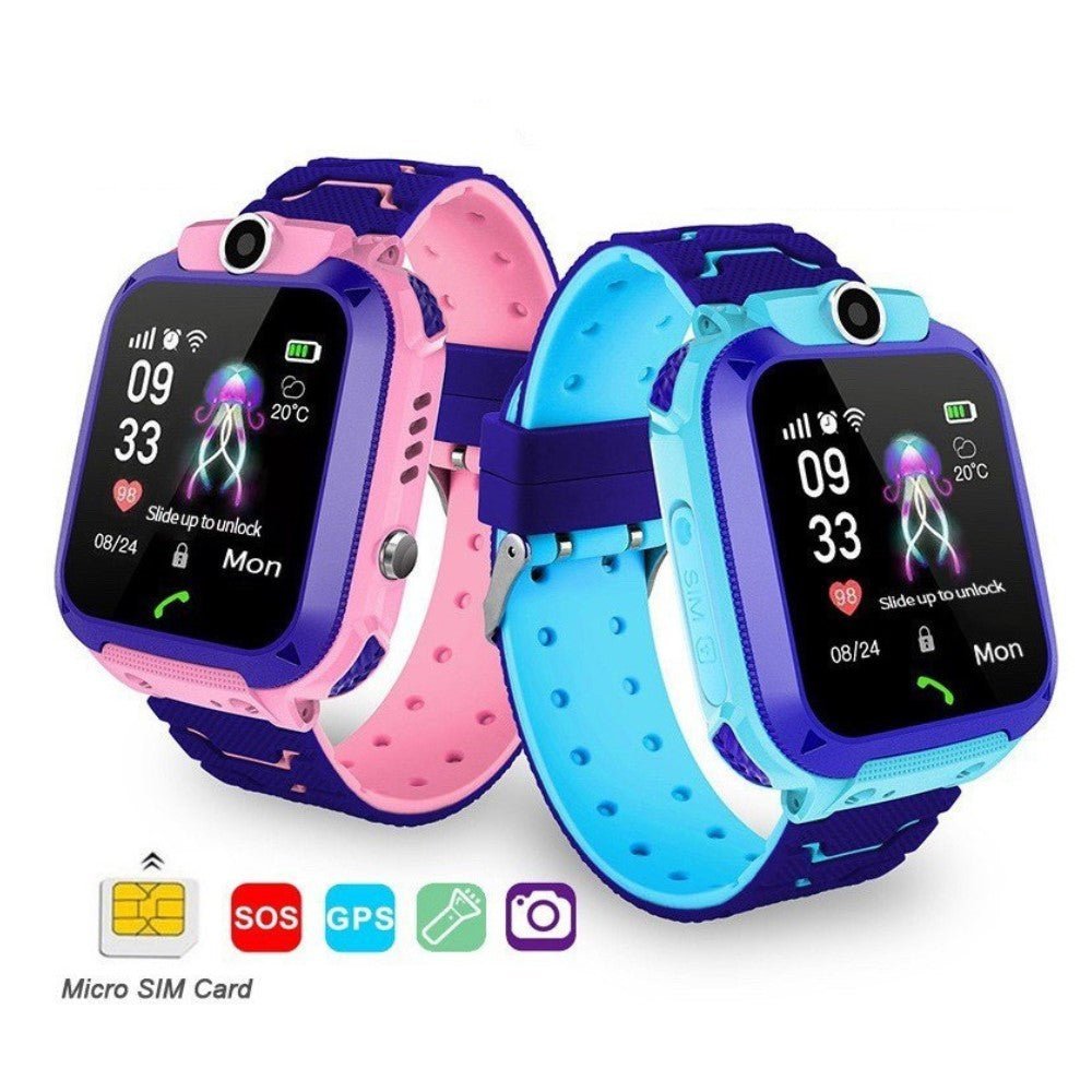 Kindersmartwatch GPS Tracking Belfunctie | Waterbestendig Camera SOS Knop 3–12 Jaar - KidsKorner