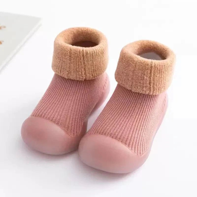 KleineStap Antislip Babyschoentjes - Warm Baby Slofjes - KidsKorner