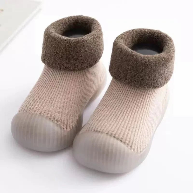 KleineStap Antislip Babyschoentjes - Warm Baby Slofjes - KidsKorner
