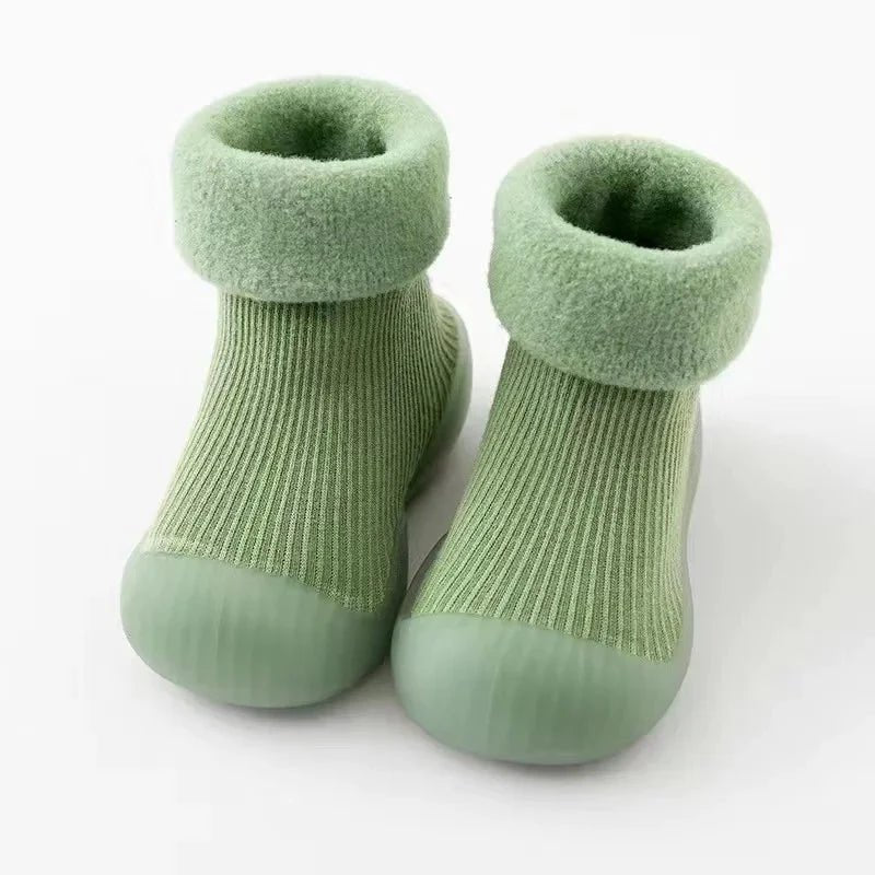 KleineStap Antislip Babyschoentjes - Warm Baby Slofjes - KidsKorner