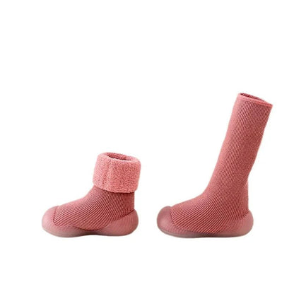 KleineStap Antislip Babyschoentjes - Warm Baby Slofjes - KidsKorner
