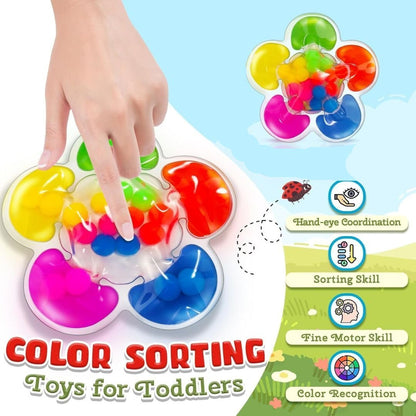 Kleur Sorteer Squishy Fidget Speelgoed - KidsKorner