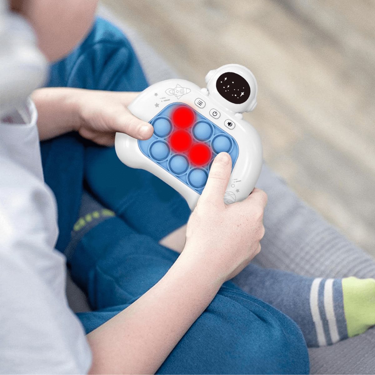 KlikPop Pocket Fidget Spel Met Drukbubbels - KidsKorner