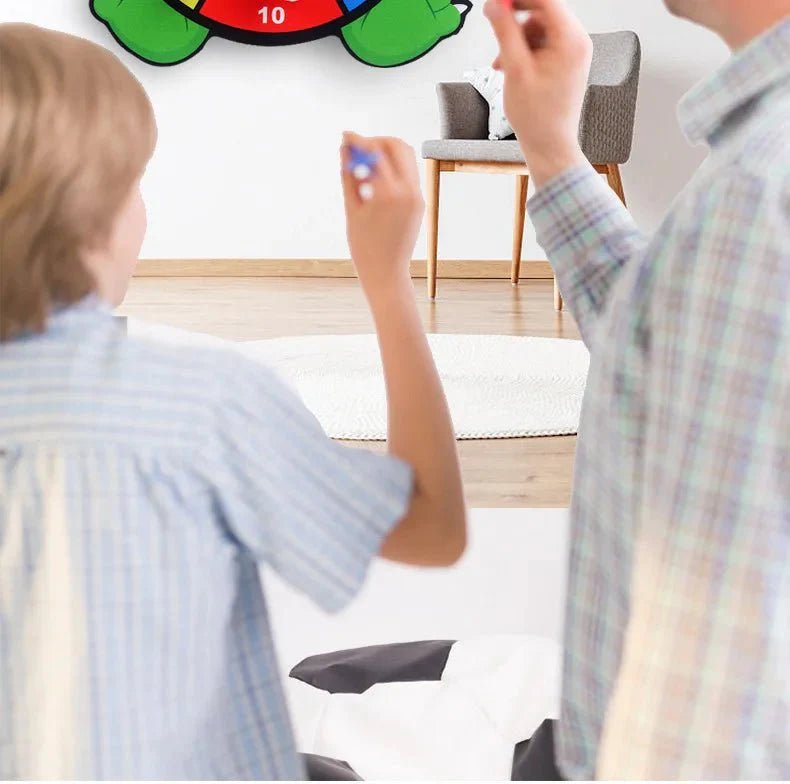 Klittenband Dartbord Kind Olifant Met Plakballetjes - KidsKorner