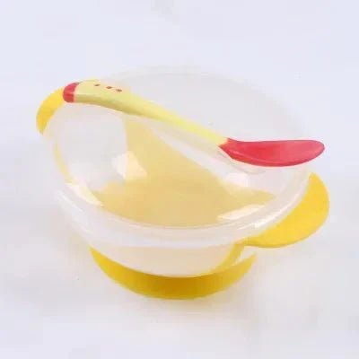 KomVast Baby Bord met Zuignap en Lepel - KidsKorner