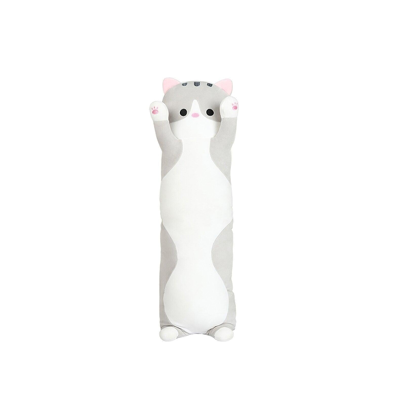 LangKatty Lange Kattenknuffel Kussen - KidsKorner