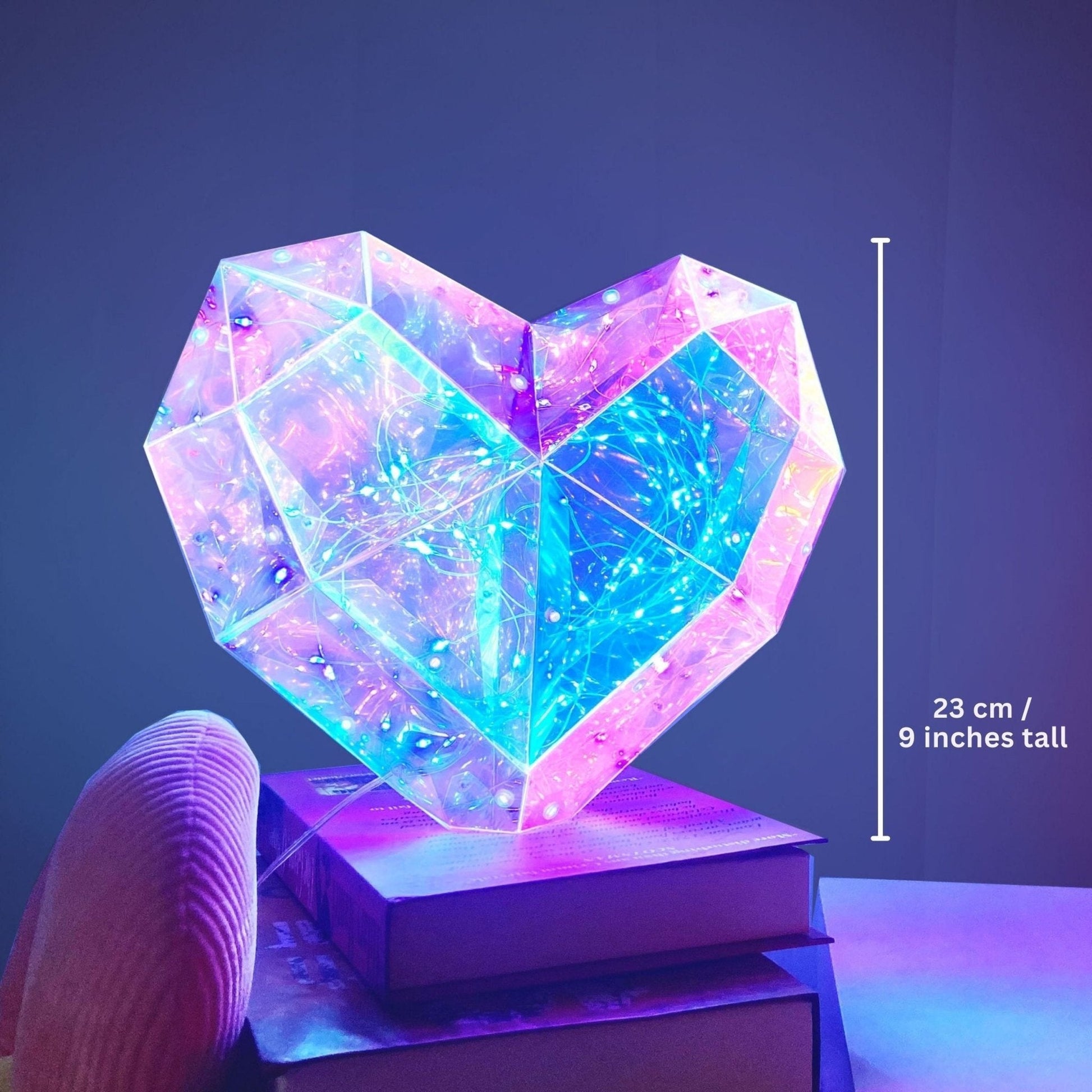 LED Nachtlamp | Kristal Look Met Zachte Gloed Voor Kinderkamer 3+ Jaar - KidsKorner