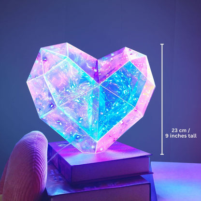 LED Nachtlamp | Kristal Look Met Zachte Gloed Voor Kinderkamer 3+ Jaar - KidsKorner