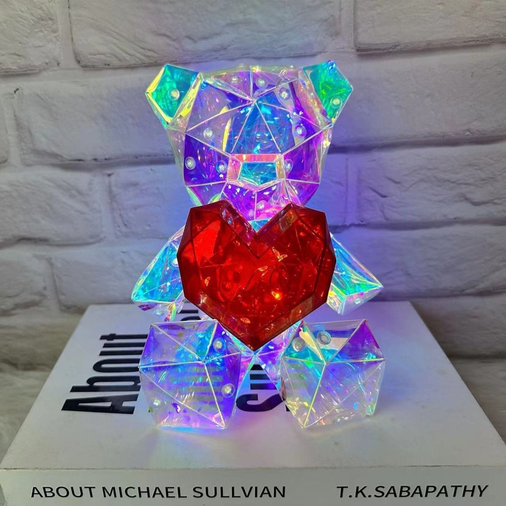 LED Nachtlamp | Kristal Look Met Zachte Gloed Voor Kinderkamer 3+ Jaar - KidsKorner