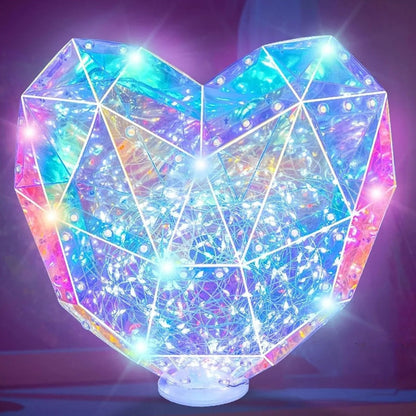LED Nachtlamp | Kristal Look Met Zachte Gloed Voor Kinderkamer 3+ Jaar - KidsKorner