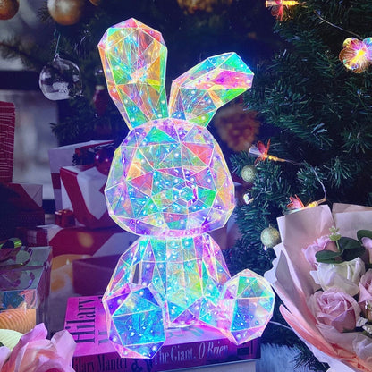 LED Nachtlamp | Kristal Look Met Zachte Gloed Voor Kinderkamer 3+ Jaar - KidsKorner