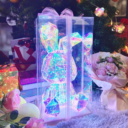 LED Nachtlamp | Kristal Look Met Zachte Gloed Voor Kinderkamer 3+ Jaar - KidsKorner