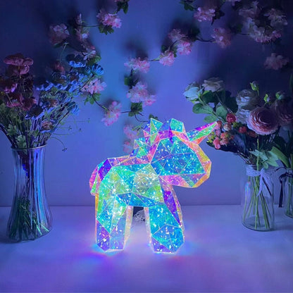 LED Nachtlamp | Kristal Look Met Zachte Gloed Voor Kinderkamer 3+ Jaar - KidsKorner