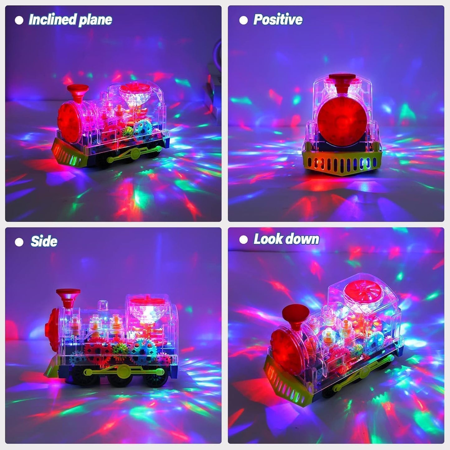 LichtLoco Speelgoedtrein Met Lichtshow - KidsKorner