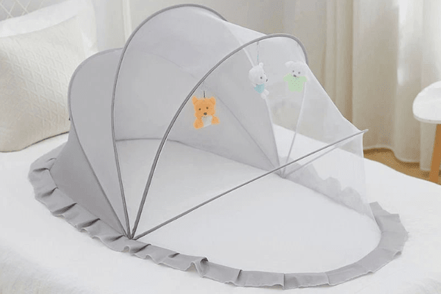 LumaNest Baby Slaaptent Met Muggennet Voor Bed En Reis - KidsKorner