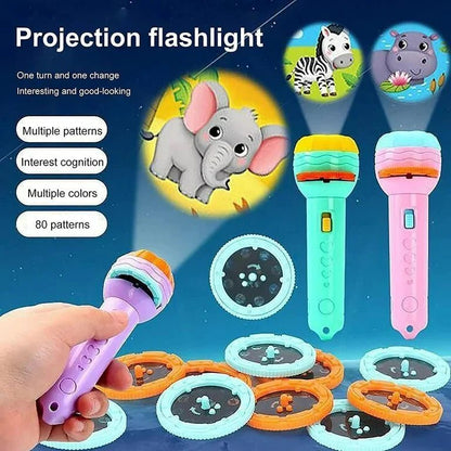 LumiPico Projector Zaklamp - Kind Nachtlampje - KidsKorner
