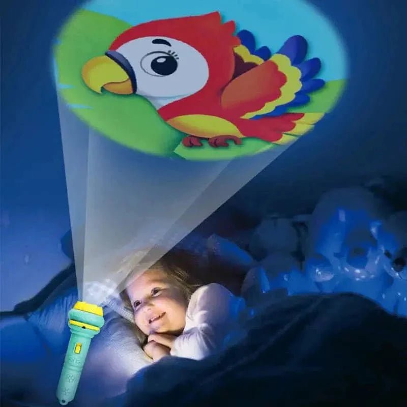 LumiPico Projector Zaklamp - Kind Nachtlampje - KidsKorner