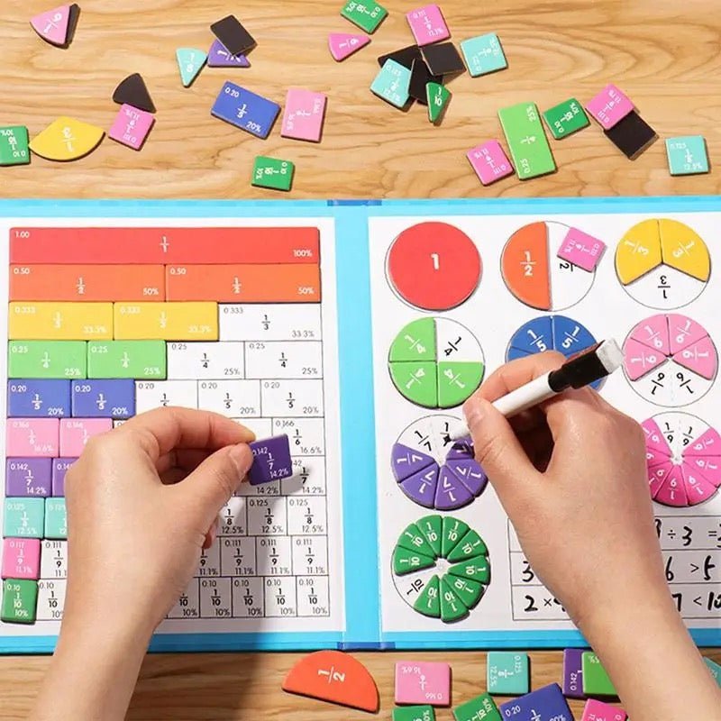 Magnetisch Rekenspel – Breuken, Procenten & Sommen – 6+ - KidsKorner