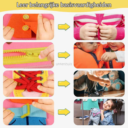 Montessori Activiteitenboek - Busy Book - Peuters 2 Tot 4 Jaar - KidsKorner