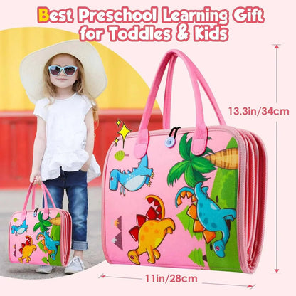 Montessori Activiteitenboek - Busy Book - Peuters 2 Tot 4 Jaar - KidsKorner