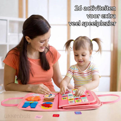 Montessori Activiteitenboek - Busy Book - Peuters 2 Tot 4 Jaar - KidsKorner