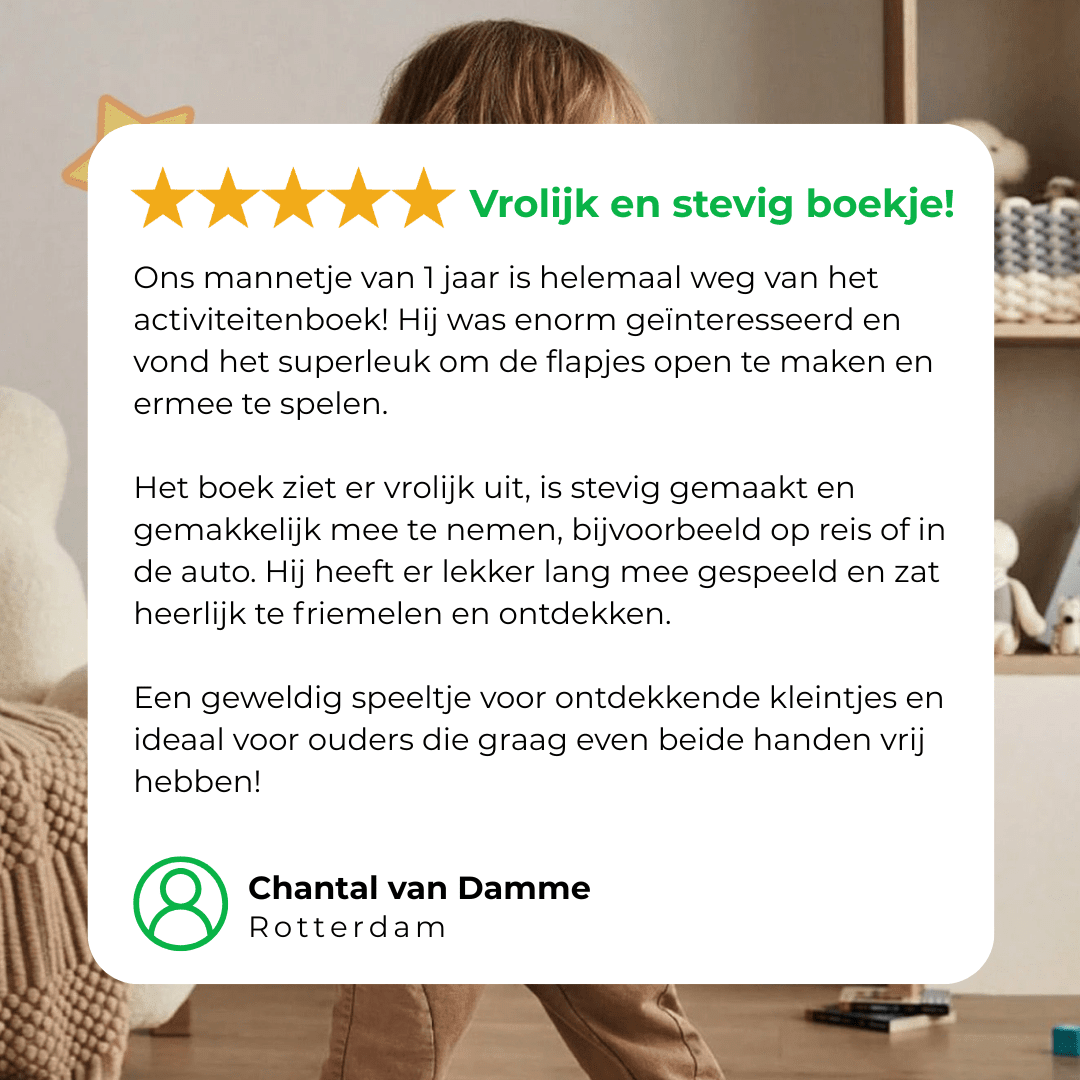 Montessori Activiteitenboek Dieren - Busy Book Vilt - 2 Tot 4 Jaar - KidsKorner