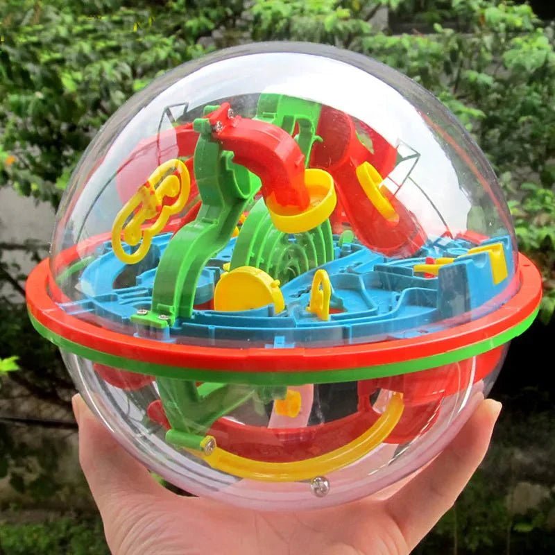 Montessori Puzzelbal Met Doolhof Voor Kinderen - KidsKorner