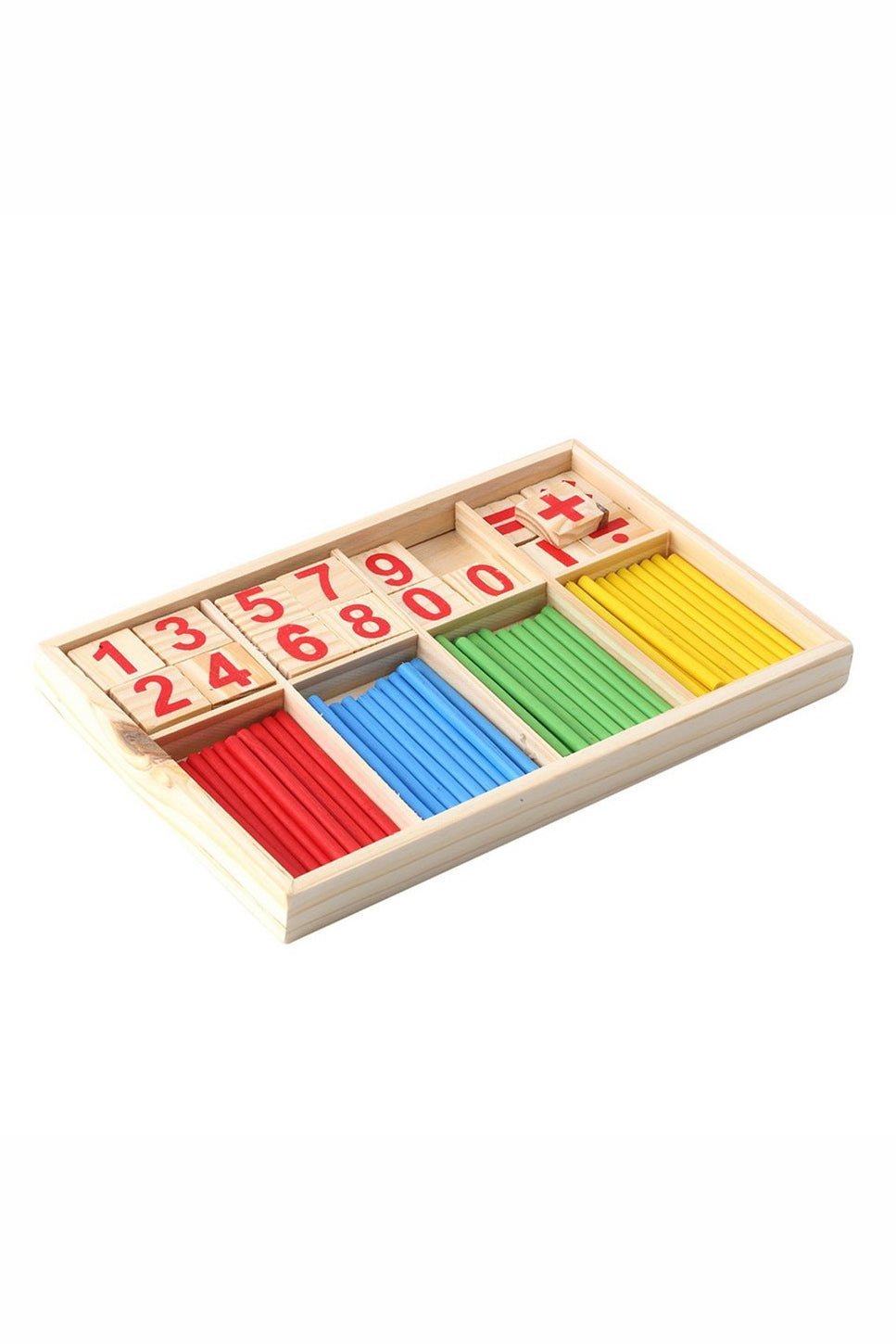 Montessori Rekenspel Met Telstokjes – Tellen En Rekenen Leren - KidsKorner