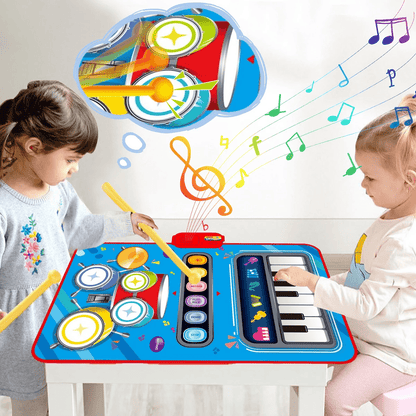 Muziek Dansmat Piano – Interactieve Speelmat Met Geluid – 1+ Jaar - KidsKorner