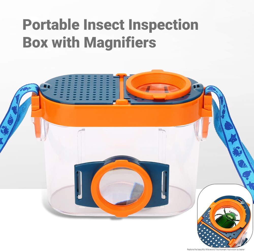 Natuurspeurder Insectenpotje Met Loep – Beestjespotje - KidsKorner