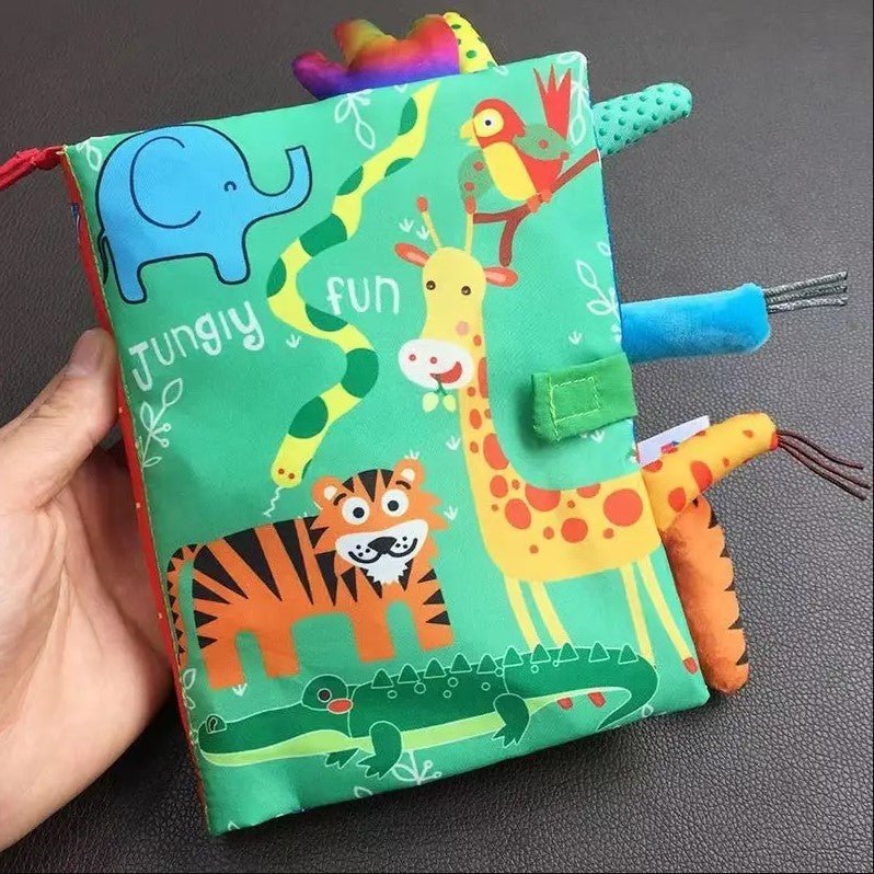 Nubilo Baby Voelboekje - Stoffen Boekje - KidsKorner