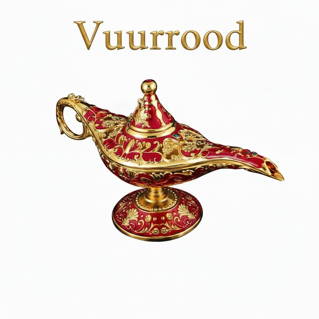 Oosterse Wenslamp Met LED – Decoratieve Tafellamp Antiek Metaal - KidsKorner