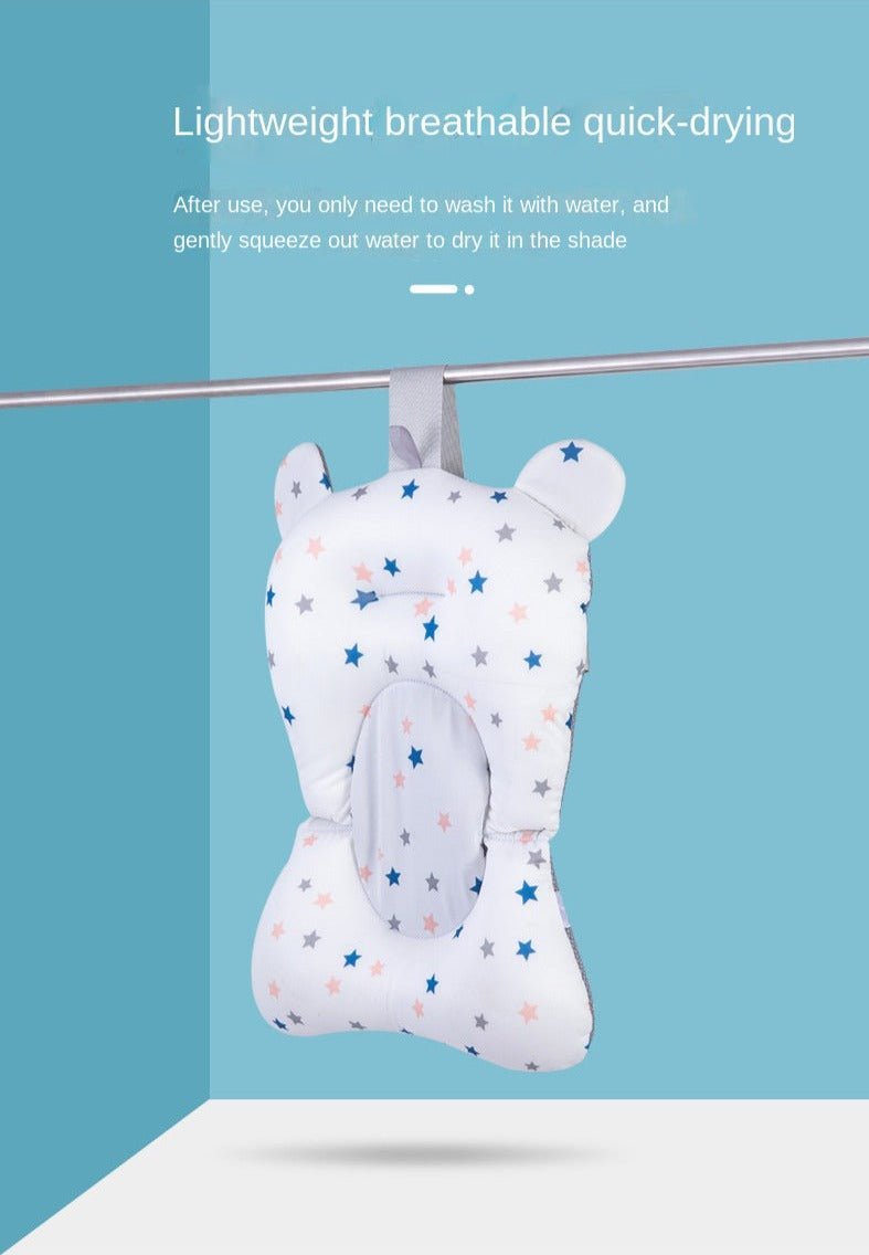 Opvouwbaar Antislip Baby Badzitje Met Veiligheidsbanden - KidsKorner