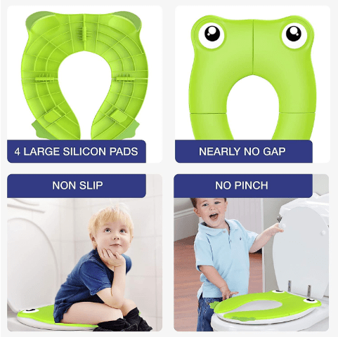 Opvouwbare Toiletverkleiner Kind - Antislip Toilettrainer - KidsKorner