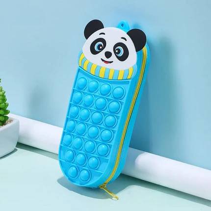 Pop - It Etui Voor Kinderen – Fidget Pennenzak Met Rits - KidsKorner