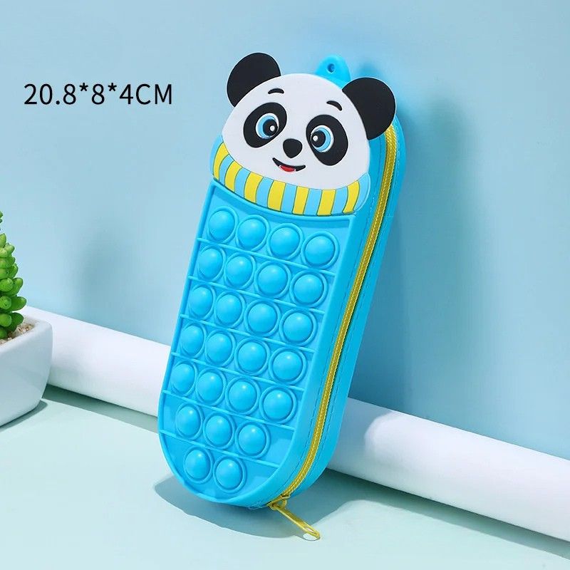 Pop - It Etui Voor Kinderen – Fidget Pennenzak Met Rits - KidsKorner