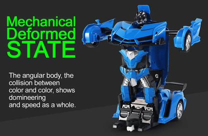 RC Transformeerbare Robot Auto Met Afstandsbediening - KidsKorner