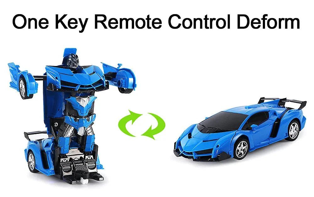 RC Transformeerbare Robot Auto Met Afstandsbediening - KidsKorner