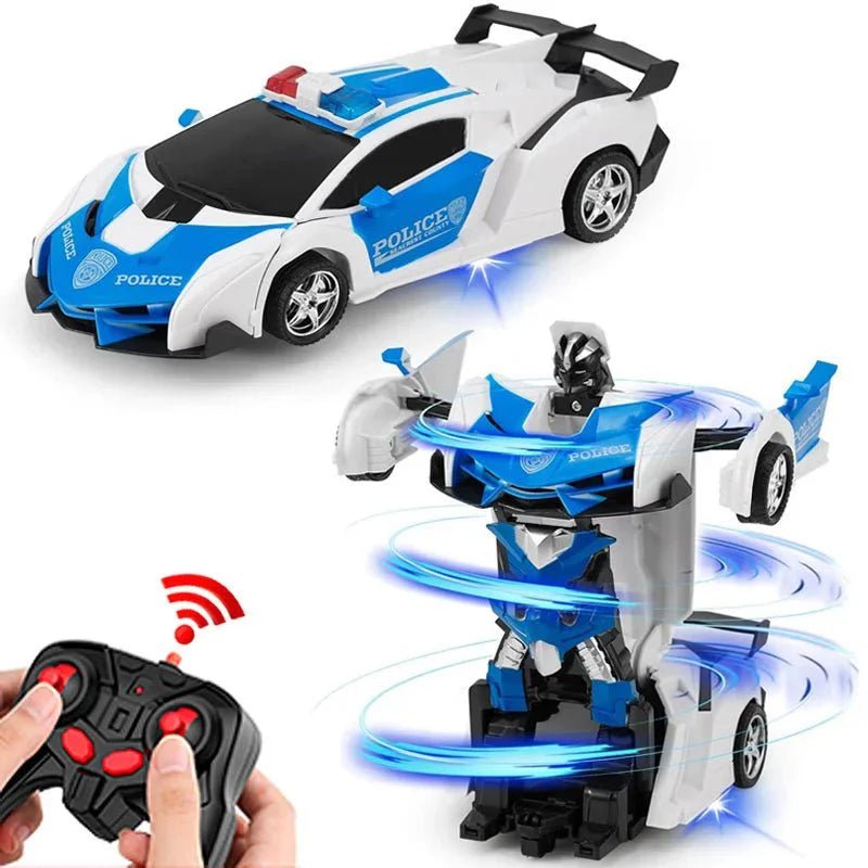 RC Transformeerbare Robot Auto Met Afstandsbediening - KidsKorner