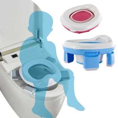 ReisVivo Opvouwbaar Kinderpotje - Toiletverkleiner 2 in 1 - KidsKorner